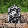 Hot Selling Personality Trend Necklace Skull Rose Shape Pendant Stainless Steel Titanium Steel Men's Fashion Holiday Gift