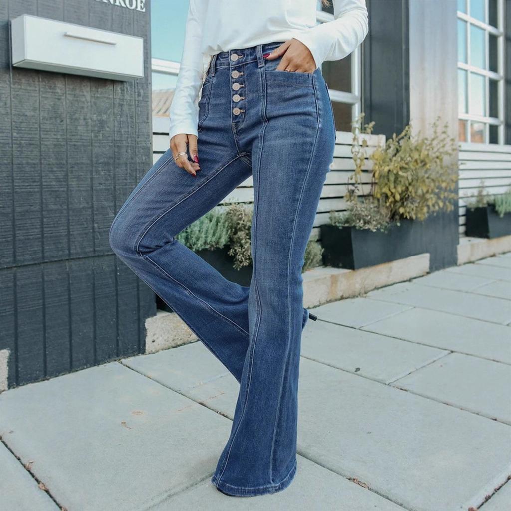 Women's High Waist Stretch Jeans Fashion Jeans