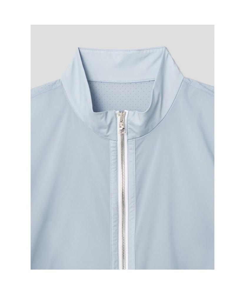 Beanpole Golf Men'S Lightweight Perforated Jumper - Sky Blue