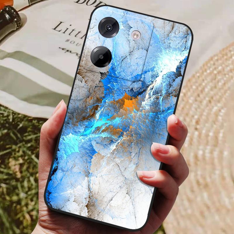 For Xiaomi Poco M7 Pro 5G Case PocoM7 Pro Luxury Painted Phone Silicon Back Cover For Poco M7 Pro Cases Protective Shell Capas