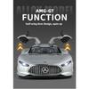 1/32 Mercedes-Benz AMG Vision GT Alloy Model Car Toy Diecasts Metal Casting Sound and Light Car Toys for Children Vehicle