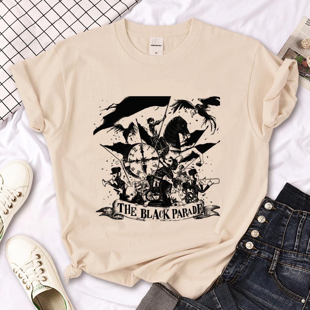 My Chemical Romance Tshirt Men Y2K Summer Top Boy Funny Clothing