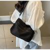 2025 New Casual Simple Canvas Women's Bag Solid Color Spring Versatile Shoulder Bag Large Capacity Trendy Messenger Bag Bag