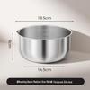 304 Stainless Steel Dual-Layer Kitchen Drain Basket and Rice Washing Sieve