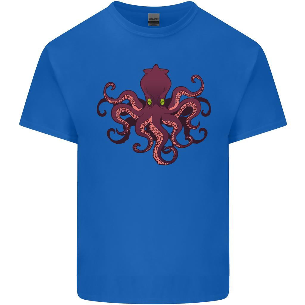 Octopus Cthulhu Kraken Squid Scuba Diving Unisexs Light Cotton TShirt