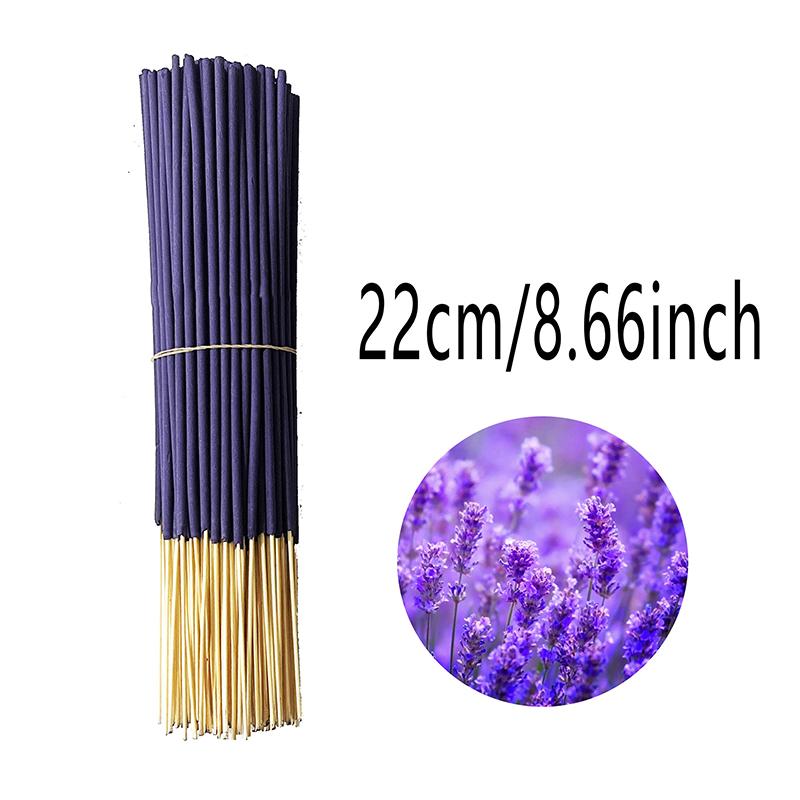 Lavender Aromatherapy Wood Sticks, 8.66 Inches, Home Decoration, El and Spa Atmosphere, Perfect Choice for Holiday Gifts