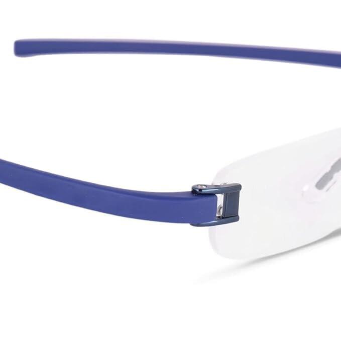 RSINC Rimless Light Weight, Frame/eyeglass  Blue-Blue-Mix-1 JL286093830605