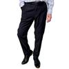 [PARIS 16e] Men's Hemmed Slacks, Warm for Fall and Winter, Business Style, Slim Fit, Stretch, Black, Size LL 76