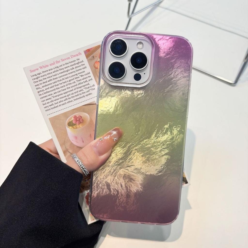 Tin Foil Pattern IMD Suitable for iPhone17 Mobile Phone Case Apple 16promax1311121415 Protective Case Colorful