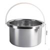 Inner Pot, Empty Metal Can Hair Removal Ing Bowl Machine Replacement Melting Pot