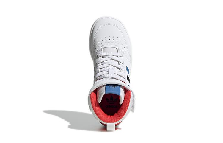 adidas Originals Drop Step 360 C Comfortable High Top Kids' Skateboarding Shoes White Kids' H05618