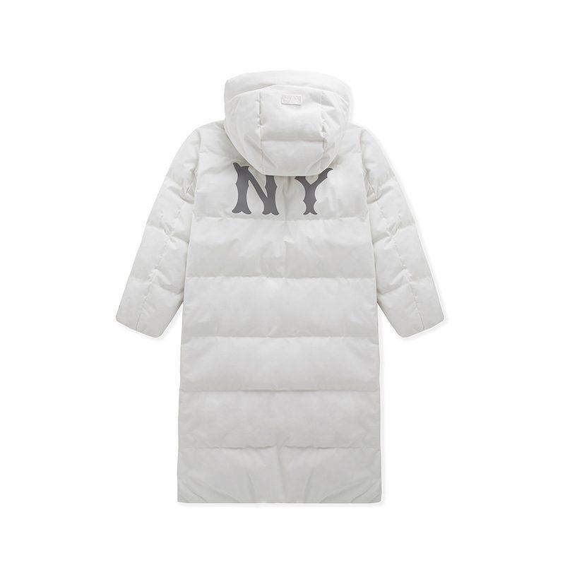 MLB New York Yankees Basic Collection FW24 Down Jacket Unisex Cream 3ADJB2246-50CRS