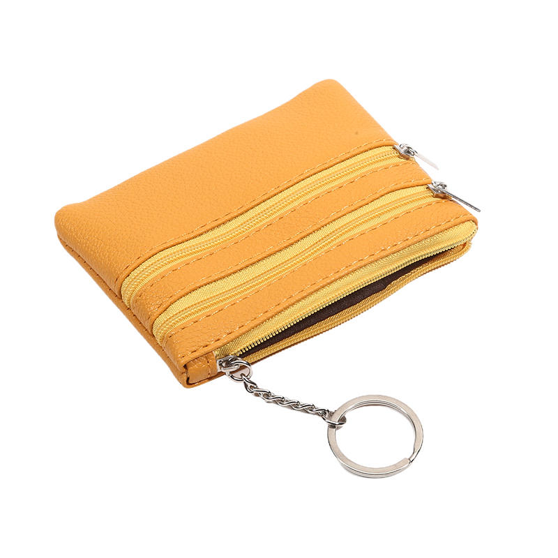 Women's Small Change Money Bags Pocket Wallets Key Holder Case Mini Functional Pouch Zipper Card Wallet Coin Purses