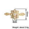 Gold Color/Silver Color Dainty Flower Ring for Women Exquisite Wedding Party Gentle Fancy CZ Charming Accessories Jewelry