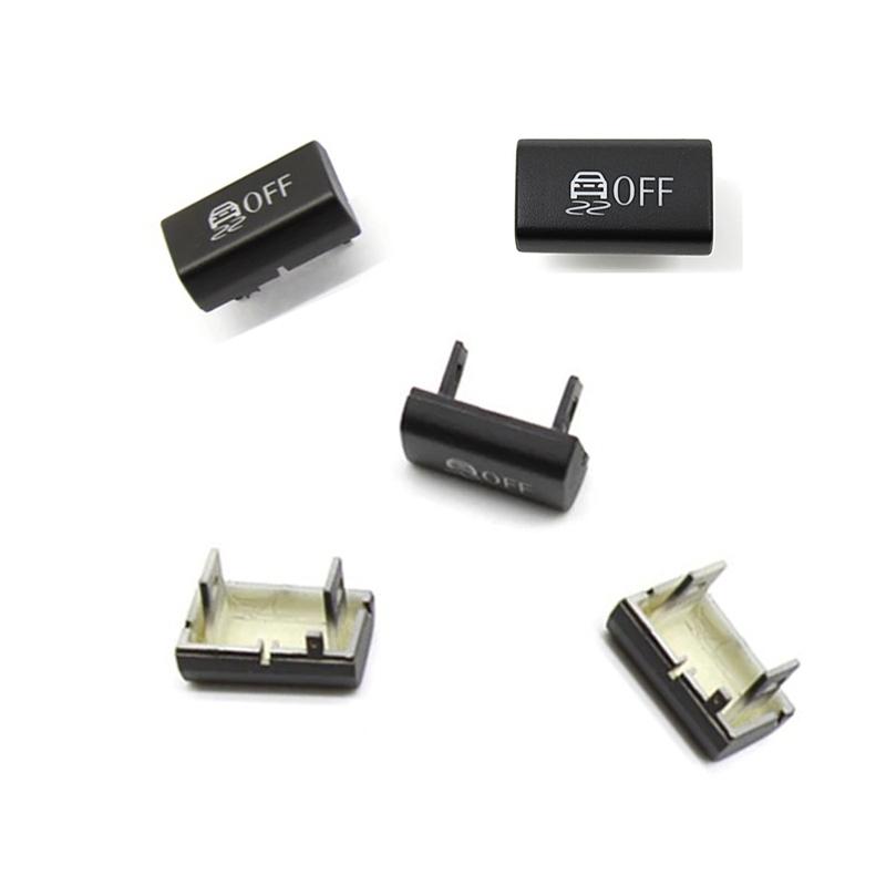 LHD RHD Car Anti-Slip Button Cover Cap Replacement Black For BMW X5 X6 E70 E71 E72 2007-2013