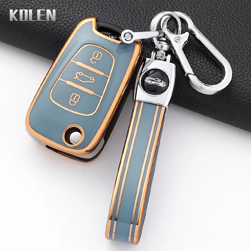 New Tpu Car Key Case Cover Fob For Hyundai I20 I30 Ix20 Ix25 Ix35 Elantra Accent For Kia Sportage Rio 3 Soul Optima Ceed K5 Bag