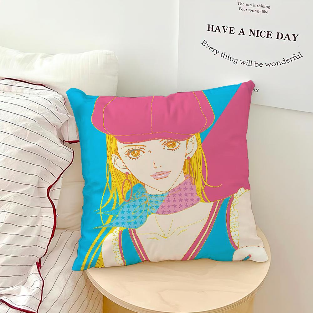 Classic Manga Anime pParadise Kiss Miwako Soft Pillowcase Sofa Home Living Room Bedside Decor Pillow Cover Gift Party Hogar