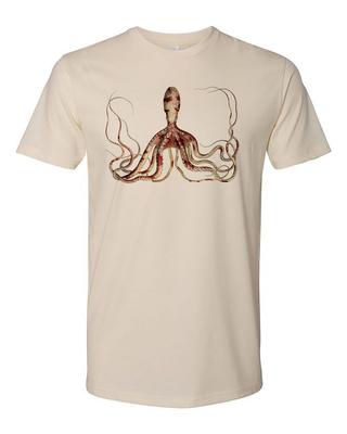 Cottage Cult Clothing Tee T Shirt 100% Cotton Occult Goth Witch Giant Squid
