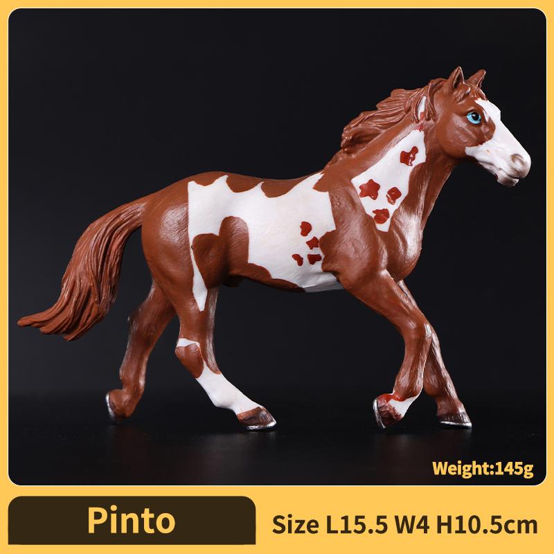 Realistic Wild Horse Action Figure Plaything - Collector-Worthy Animales Miniature Children-Friendly Perfect Present for Animal Lovers