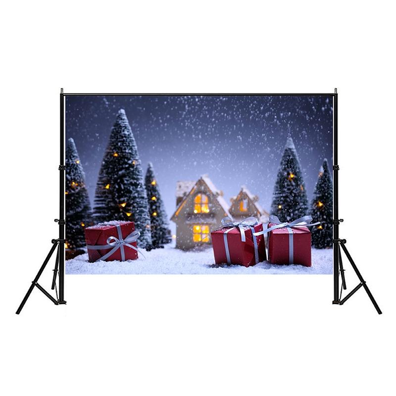 Winter Schnee Fotografie Hintergrund Studio Requisiten Kulisse Baby Foto Kulisse Sprühleinwand Party Heimdekoration