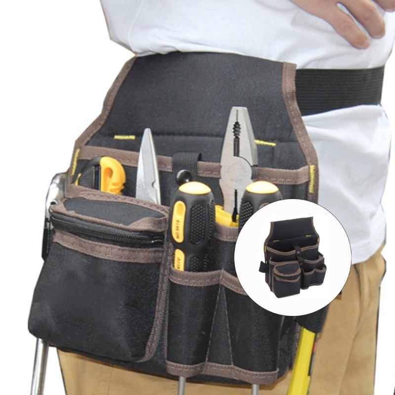 Sturdy Canvas Canvas Tool Bag Heavy Duty Storage Waterproof Lightweight Canvas Tool Pouch For Outdoor DIY Projects