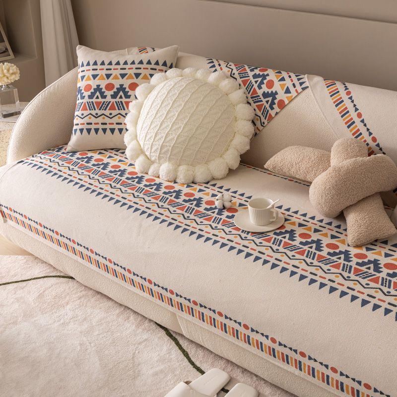 

Хлопково-льняная ткань для подушек дивана Лен Круглый год Нейтральный Современный Минималистичный Чистый хлопок Проволочная ткань Старая грубая ткань Накидка-полотенце для спинки No. 1 cotton and linen old coarse cloth 65*70cm