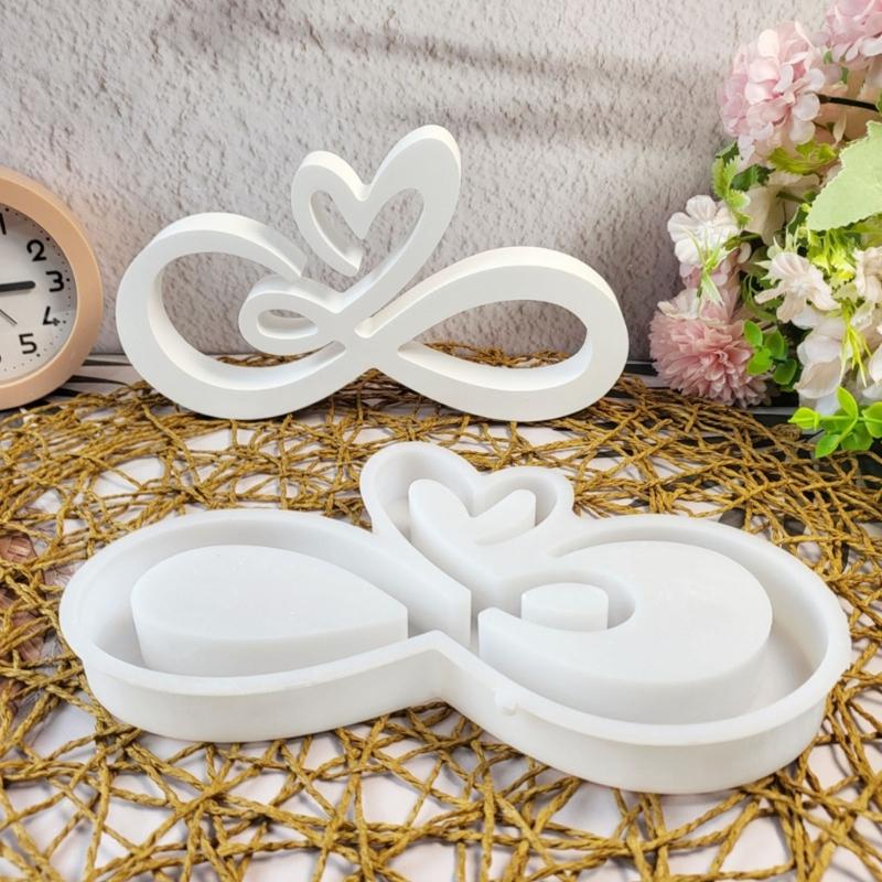 Heart Casting Molds Valentine's Day Molds Plasters Molds Silicone Mould Ornament Molds Castings Molds Epoxy Resin Molds