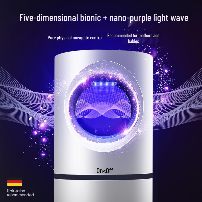 Smart Photocatalytic Blue Light Mosquito Killer Lamp – USB Power, Efficient Indoor Fly & Mosquito Catcher