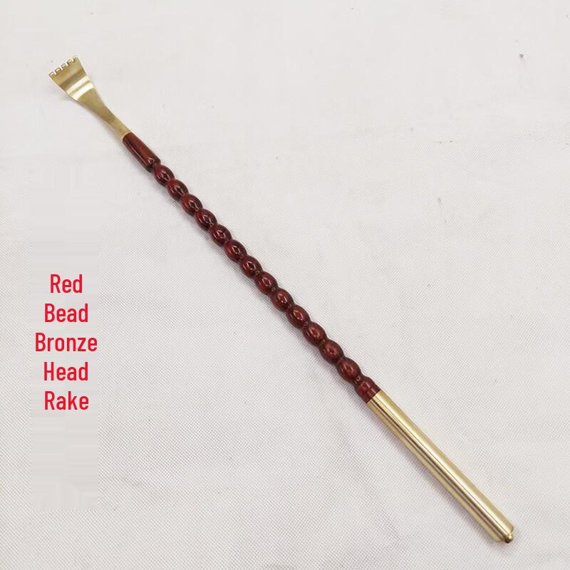 

Ebony Back Scratcher with Red Copper Head