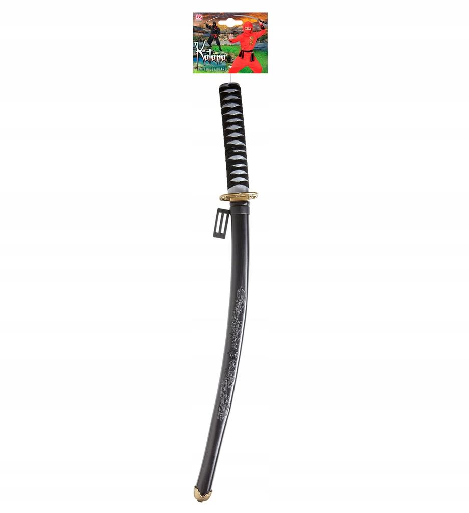 Miecz Samurajski Broń Wojownika Katana W Pochwie Akcesoria Ninja Bal 75Cm