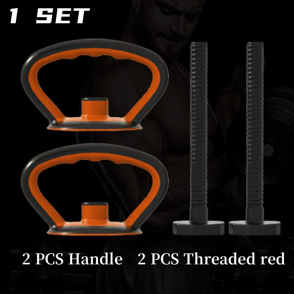 Adjustable Kettlebell Handle & Dumbbell Stand for Home Fitness