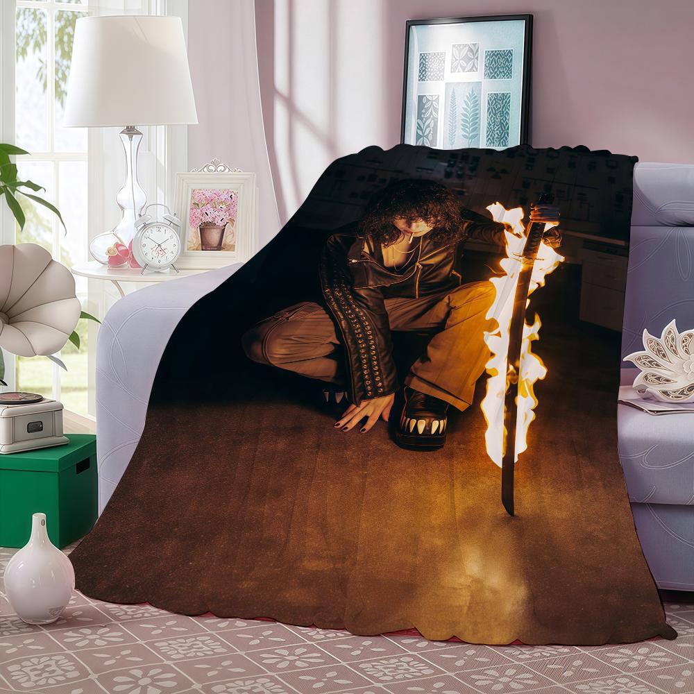 

Singer J-jane Remover Jrjrjr Blanket Warm And Soft Suitable For Bedroom Living Room Sofa Bed Office Travel Camping 30x40in