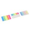 15Packs Page Markers Index Tabs 5 Iridescent Colors Key Marking Reusable Transparent PET Index Tabs for Home School