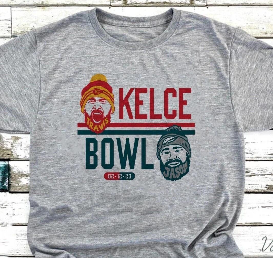 Kansas City - Chiefs - Kelce Bowl - Jason & Travis - Fast Shipping XS