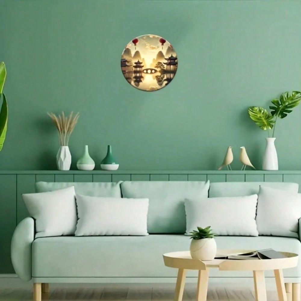 2D Metal Wall Art Sign Durable Home Office Decor Easy Hang Gift for Kitchen Garden Room
