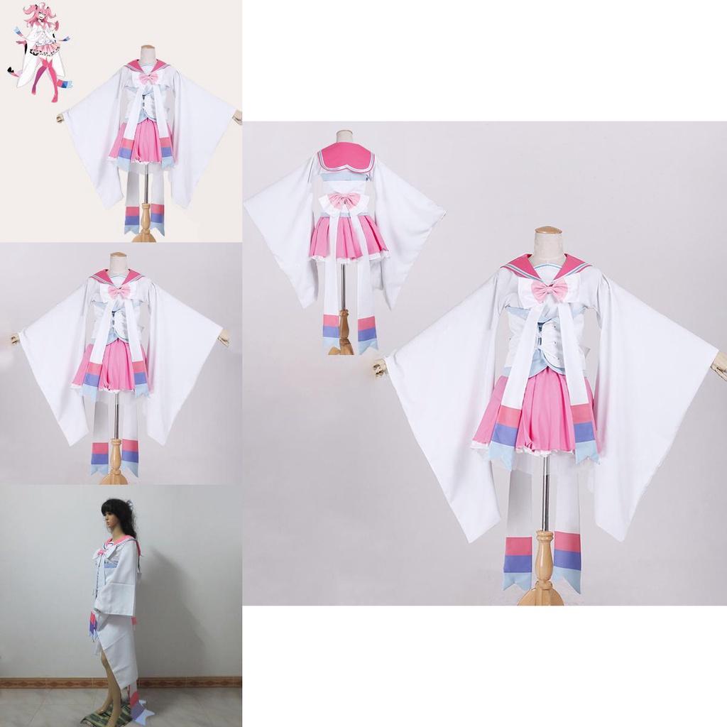 Elegant Sylveon Dress Uniform Cosplay Costume For Women With Exquisite Workmanship