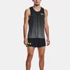 Under Armour Rush Logo Gradient Tank Men Tops Black 1377314-002