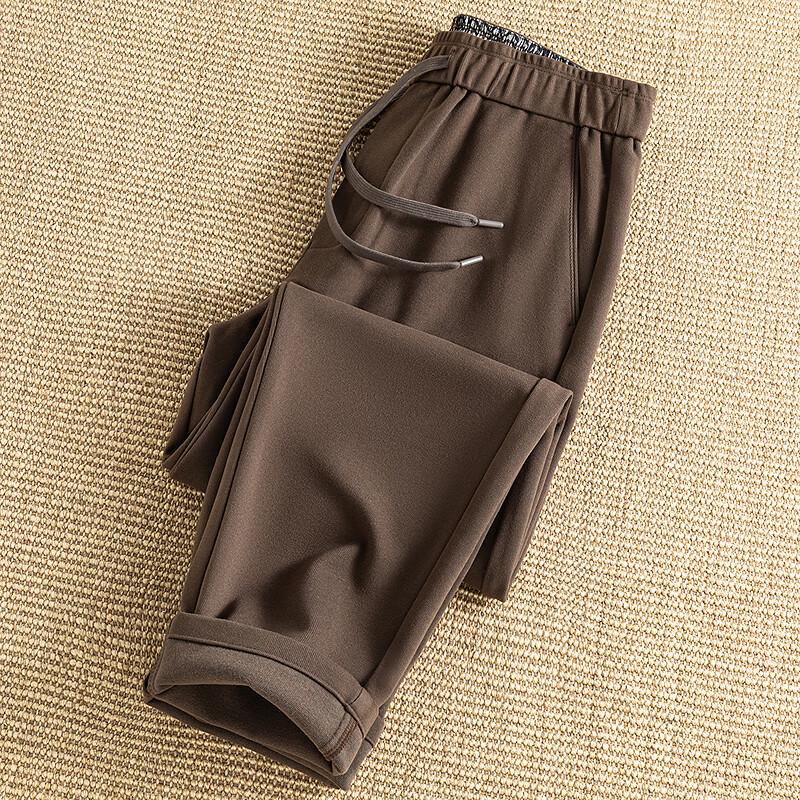 

FAPAI Men s Relaxed Fit Wool Blend Casual Trousers 4XL