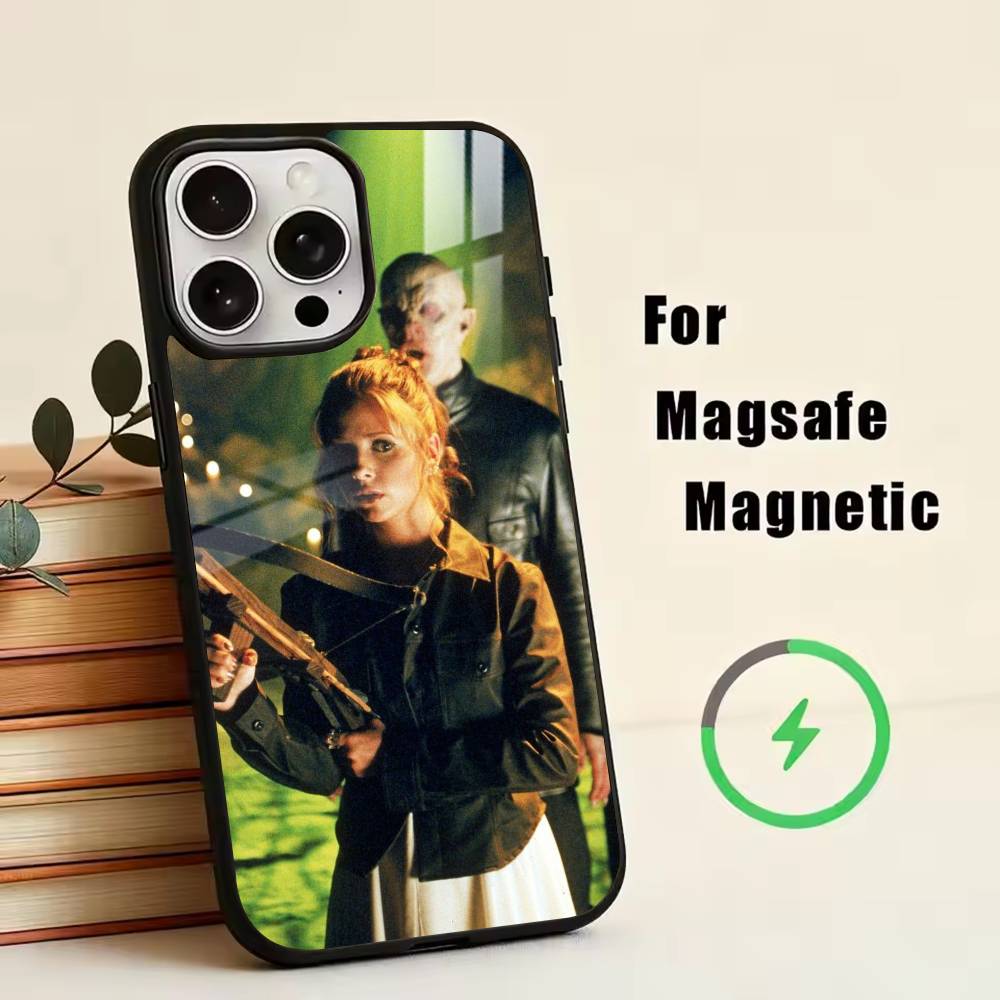 Movie Buffy  Phone Case For iPhone17,16,15,14,13,12,11 Plus,Pro Magnetic with Magsafe Wireless Charging