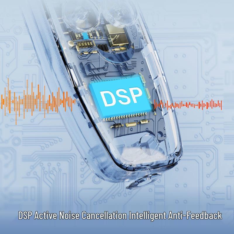 Wireless Microphone with Small Amplifier for Teacher's Headset & Trolley Speaker