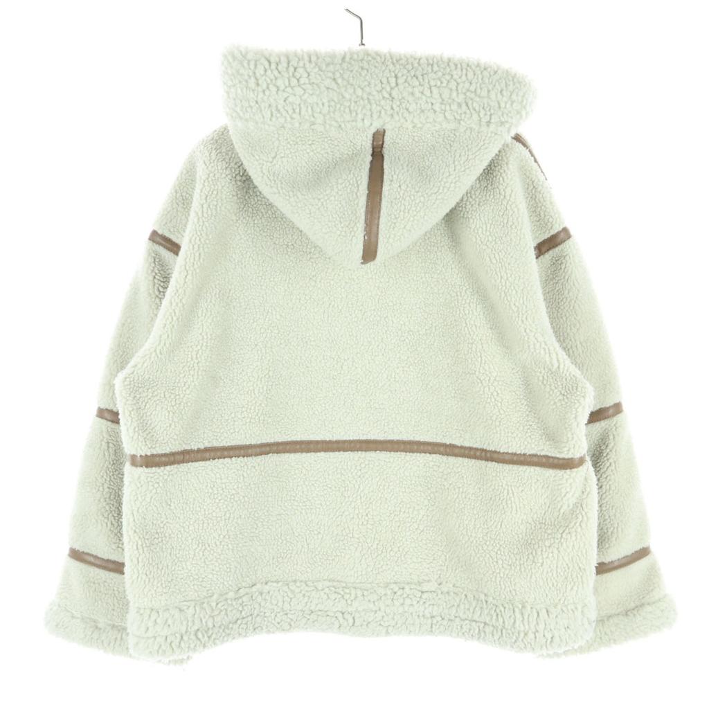 Mila Owen Long Sleeve Fake Mouton Jacket Beige 09WFJ184110 Boa Blouson Women Used