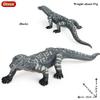 Oenux New Simulation Wild Reptile Animals Action Figures Lizard Model Figurines Kids Education Congnitive Scene Decoration Toy