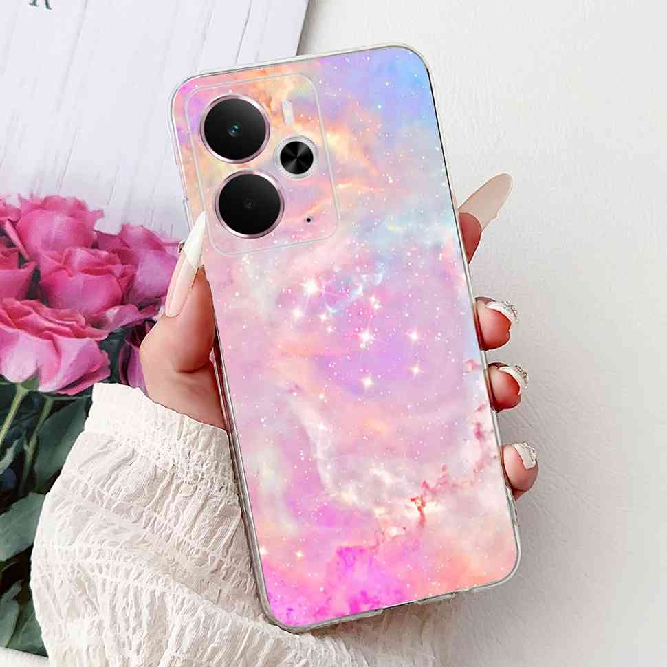 Bumper Clear Case For Realme 14 5G Soft Transparent Cases Silicone Shockproof Cover For Realme 14 14X Pro Realme14Pro Fundas