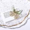 Pin Luxury Sense Transparent Wings Butterfly Korean Style Badge Clothes Accessories Women Brooch