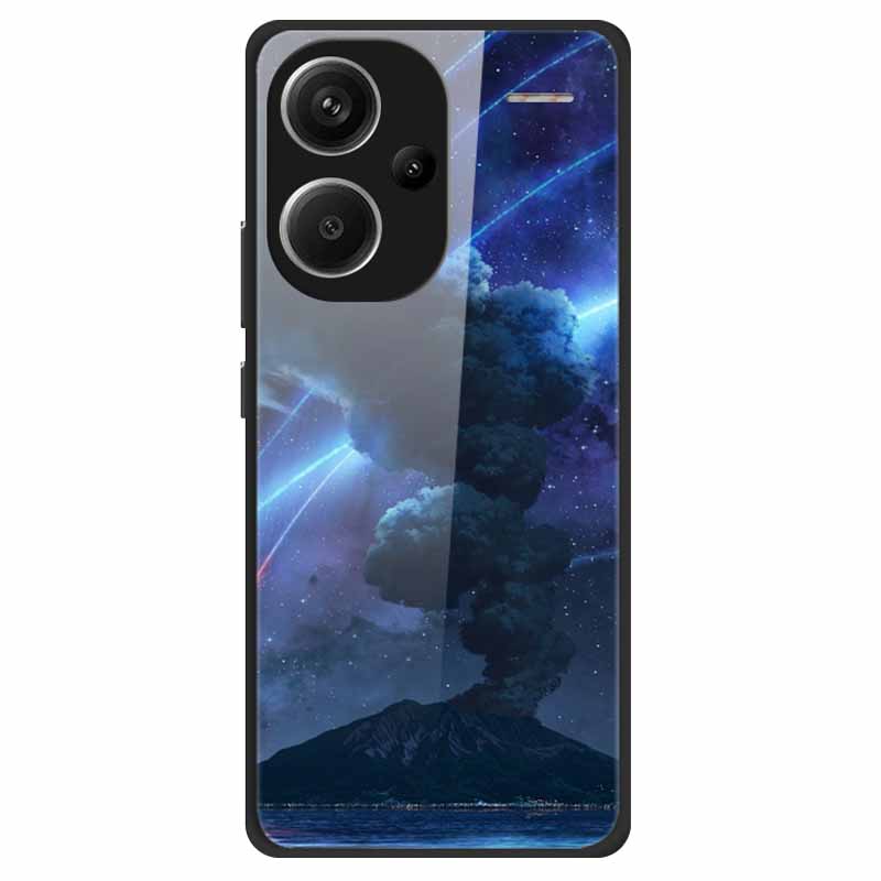 For Redmi Note 13 Pro Plus 5G Case Pro+ Tempered Glass Hard Fundas for Xiaomi Redmi Note 13 Pro Note13 5G Cover Coque Luxury