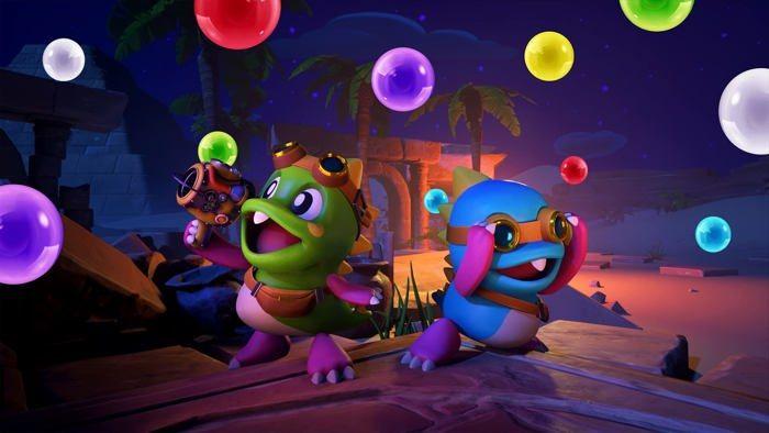 Jeu vidéo - United Games - Puzzle Bobble 3D - 100 nouveaux puzzles - Compatible PS VR - Aventure en 3D