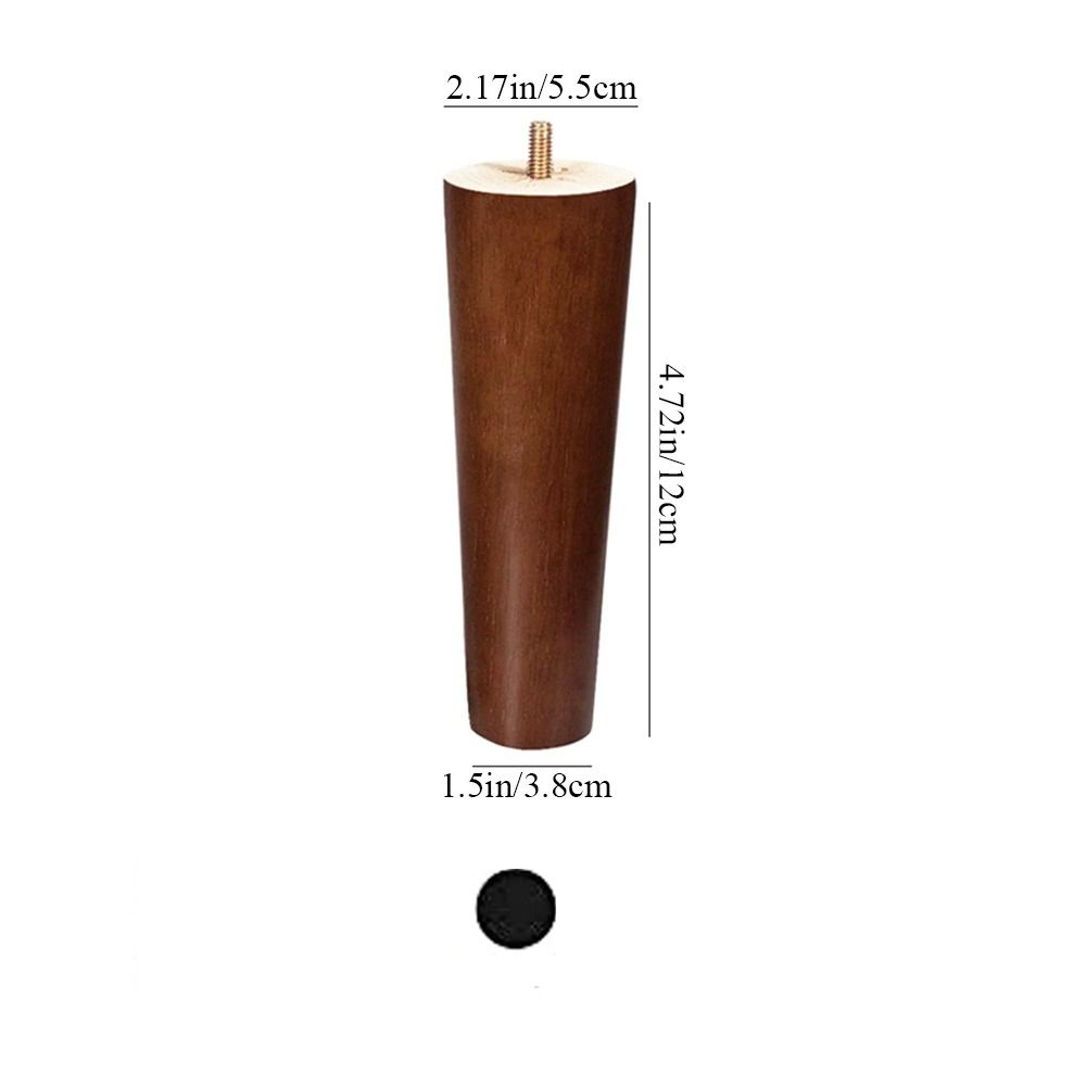 Conical Durable Replacement TV Cabinet Chair Sofa Leg Furniture Leg Table Feet for Coffee Table