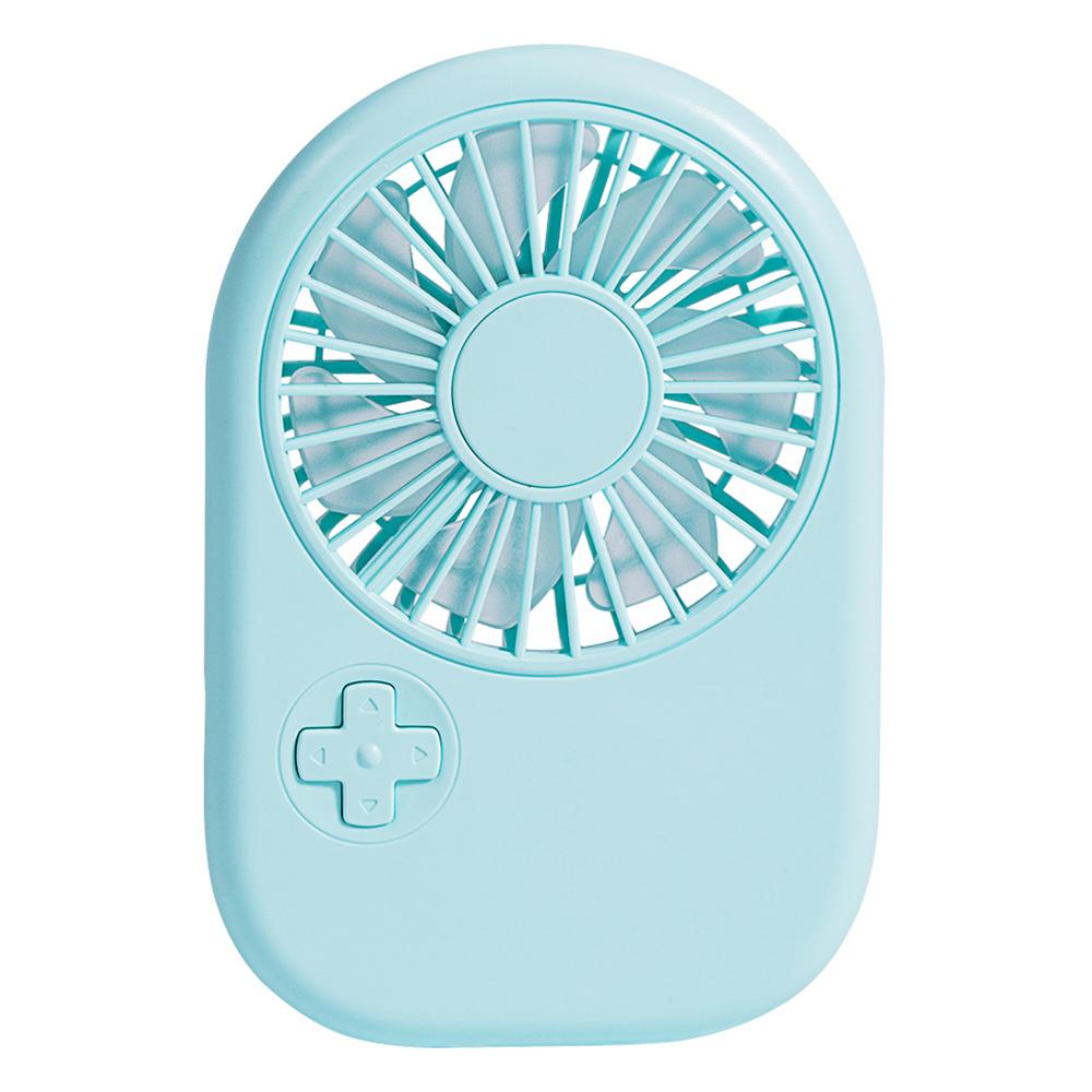 

N12B Mini Handheld Fan Cooler Portable Rechargeable Summer Cooling Fan Baby Blue