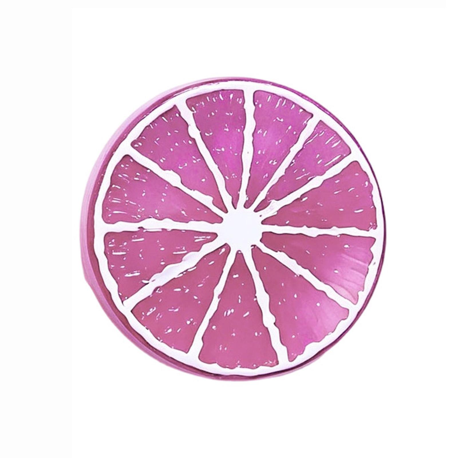 

Fruit Slice Stress Relief Toy Citrus Shaped Sensory Fidget Toy Soft Silicone Squishy Squeeze Toy for Anxiety and Focus One Size фіолетовий
