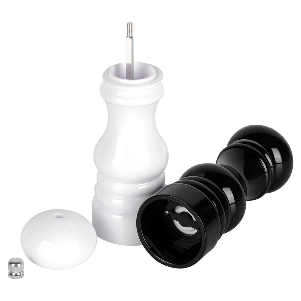 2x Młynek Pieprzu Soli Mielenia Przypraw Młynki Zestaw Młynków Przyprawnik